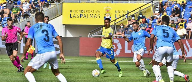 竞技宝平台-比埃拉时隔4个月重返球场 代表拉斯帕尔马斯首发